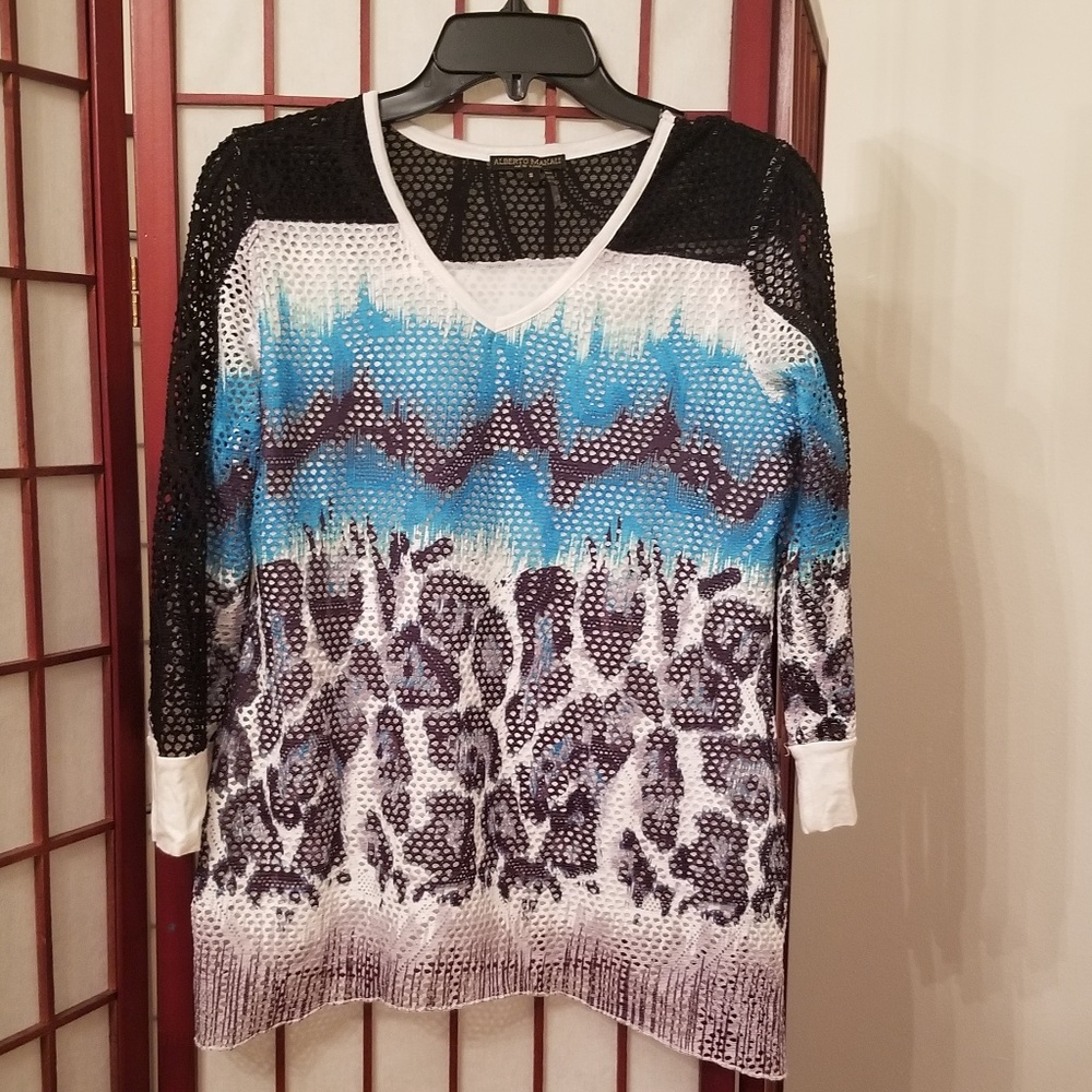 Alberto Makali  women tunic top, small